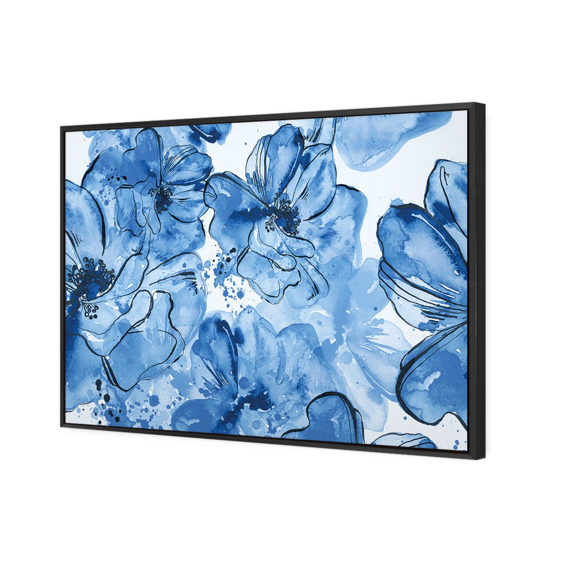 Happy Days, Blue - Wall Art Designs - 2327_DR_H WAD_CP - MPY - 260 - M - S - S_45x30_NONE