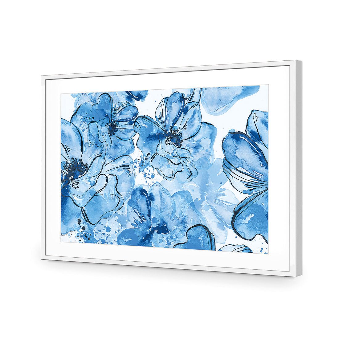 Happy Days, Blue - Wall Art Designs - 2327_DR_H WAD_CP - MPY - 260 - M - S - S_45x30_NONE