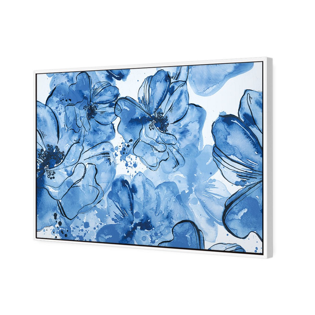 Happy Days, Blue - Wall Art Designs - 2327_DR_H WAD_CP - MPY - 260 - M - S - S_45x30_NONE