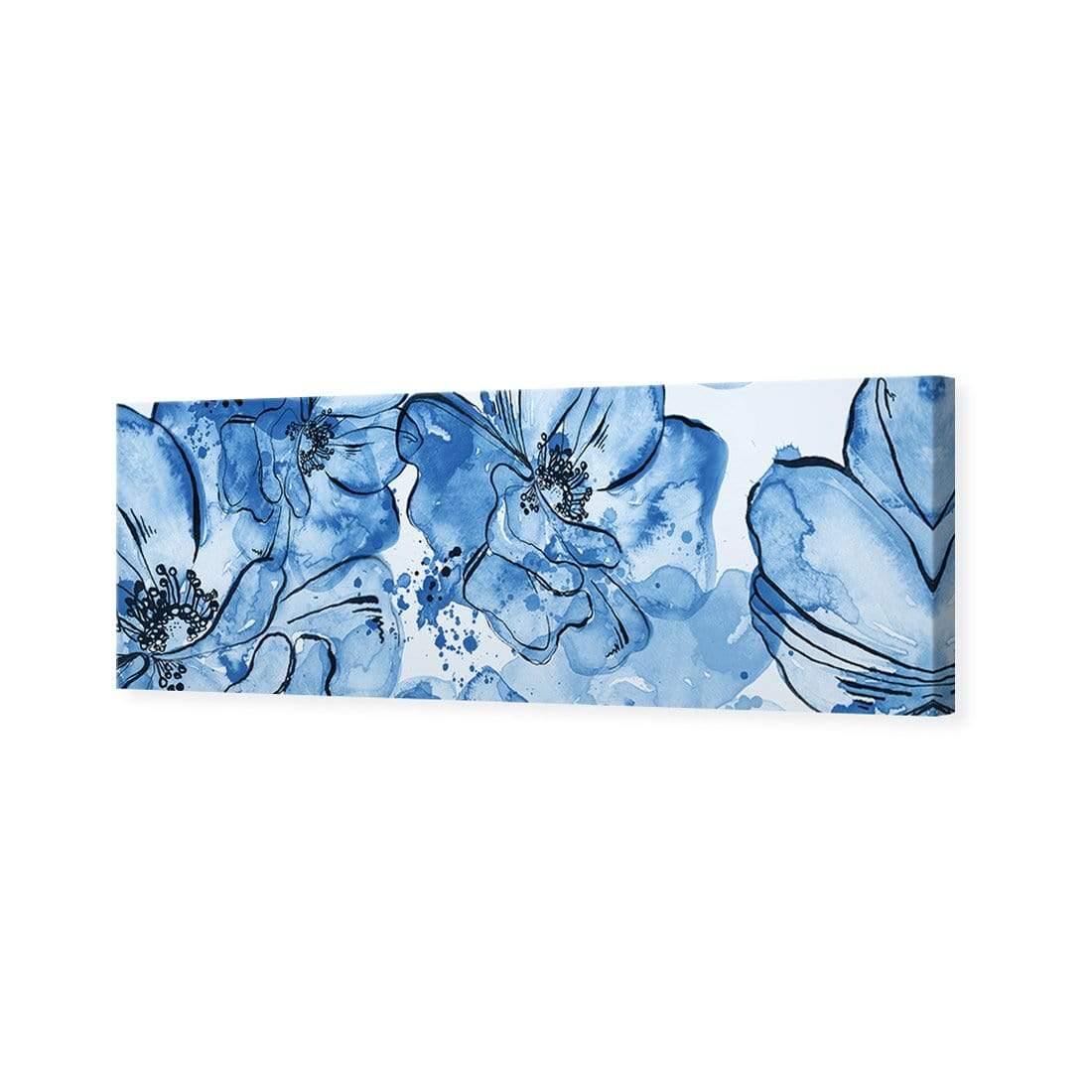 Happy Days, Blue (long) - Wall Art Designs - 2327_DL_H WAD_CP - MPY - 260 - M - S - S_60x20_NONE