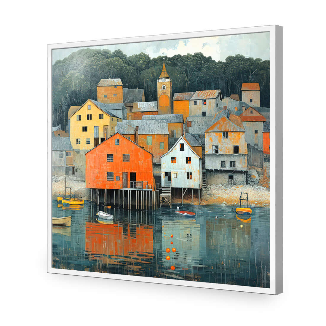 Harbour View - Wall Art Designs - WH_1378_AS_Q WAD_AP - 030 - EDG_37x37_S - 2538 - WHT