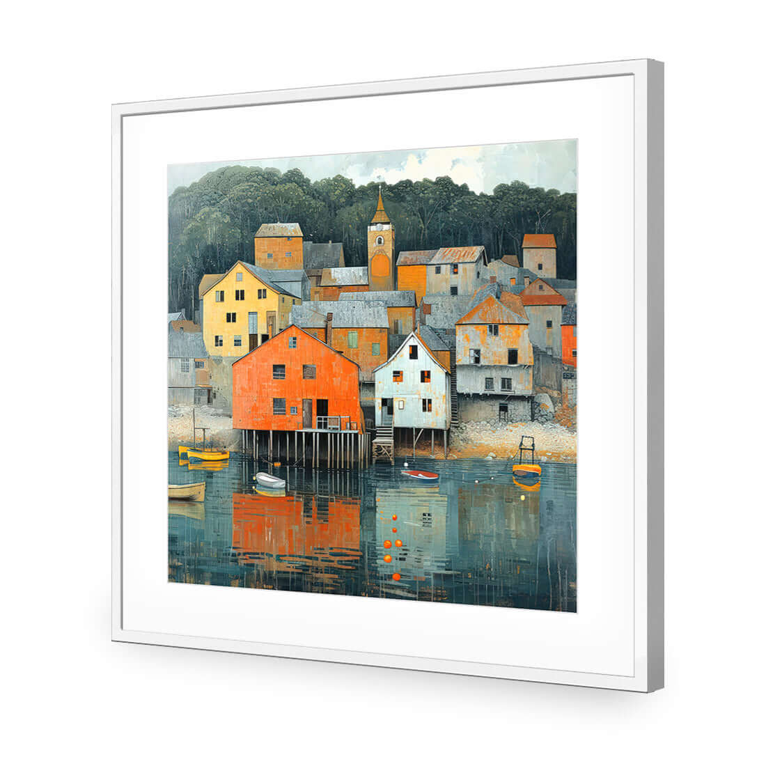 Harbour View - Wall Art Designs - WH_1378_AS_Q WAD_AP - 030 - MAT_37x37_S - 2538 - WHT