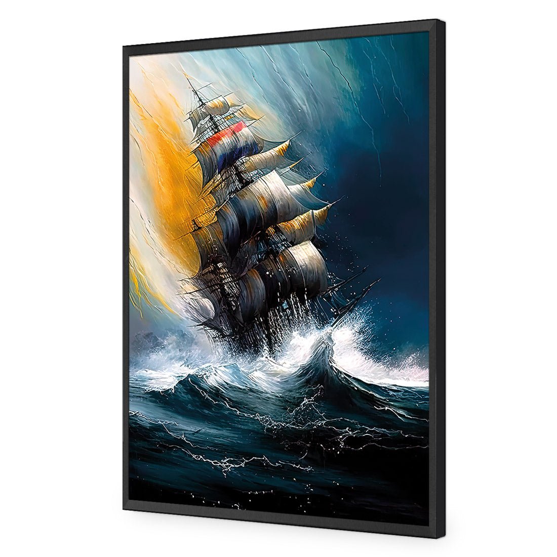 Hard to Starboard - Wall Art Designs - WB_100750_AR_V CAF_AP - 030 - EDG_45x30_S - 2538 - BLK