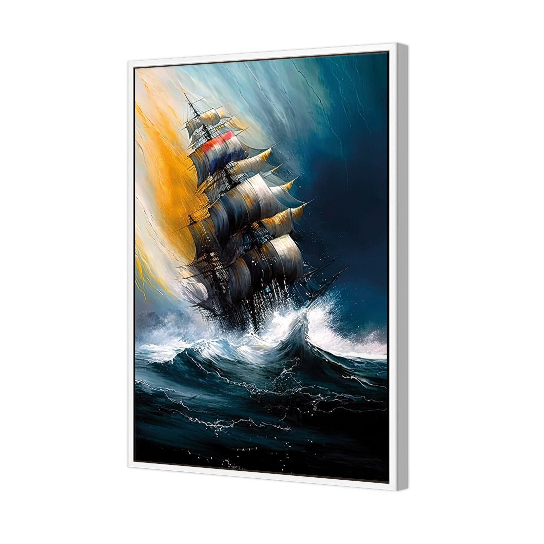 Hard to Starboard - Wall Art Designs - WB_100750_AR_V CAF_CP - MPY - 260 - M - S - S_45x30_S - 1550 - WHT