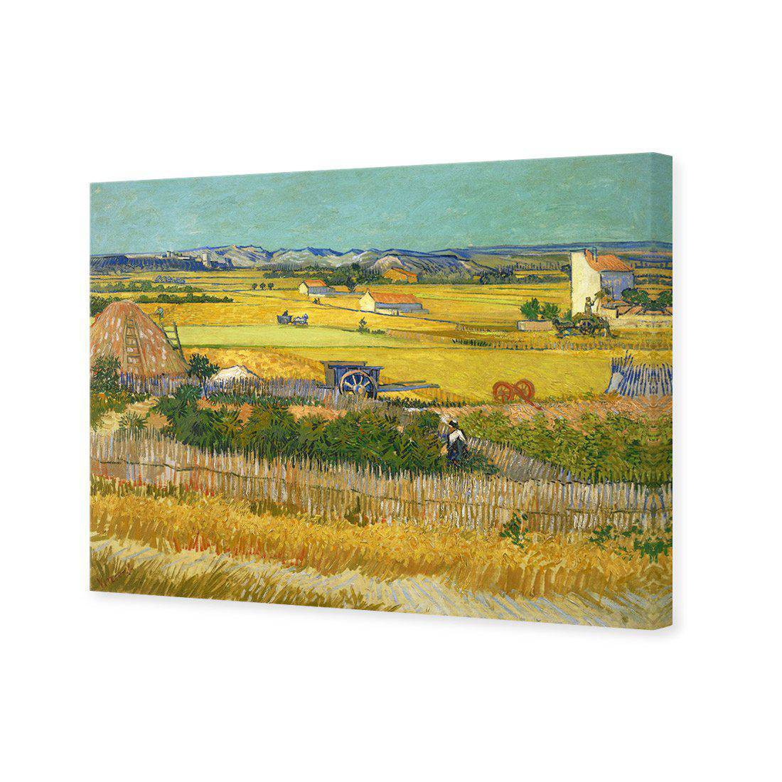 Harvest by Van Gogh Canvas Art - Wall Art Designs - 1706_AR_H WAD_CP - MPY - 260 - M - S - S_45x30_NONE_ART