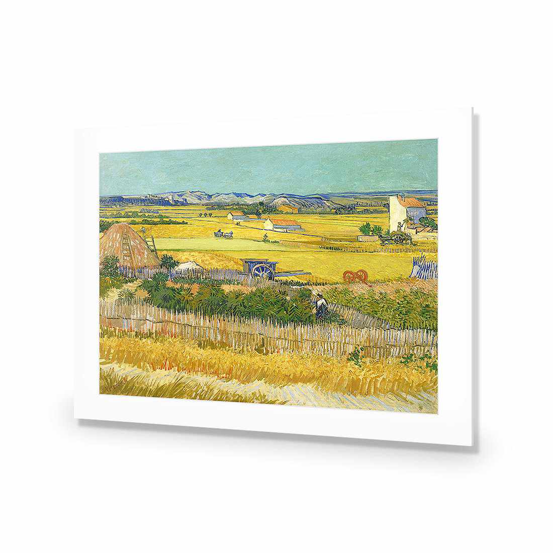 Harvest by Van Gogh | Standard Acrylic | No Frame With Border