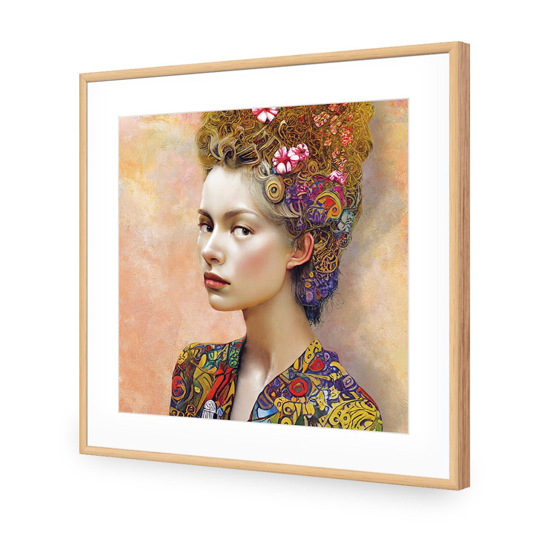 Haute Couture - Wall Art Designs - WB_100062_AS_Q CAF_AP - 030 - MAT_37x37_S - 2538 - OAK