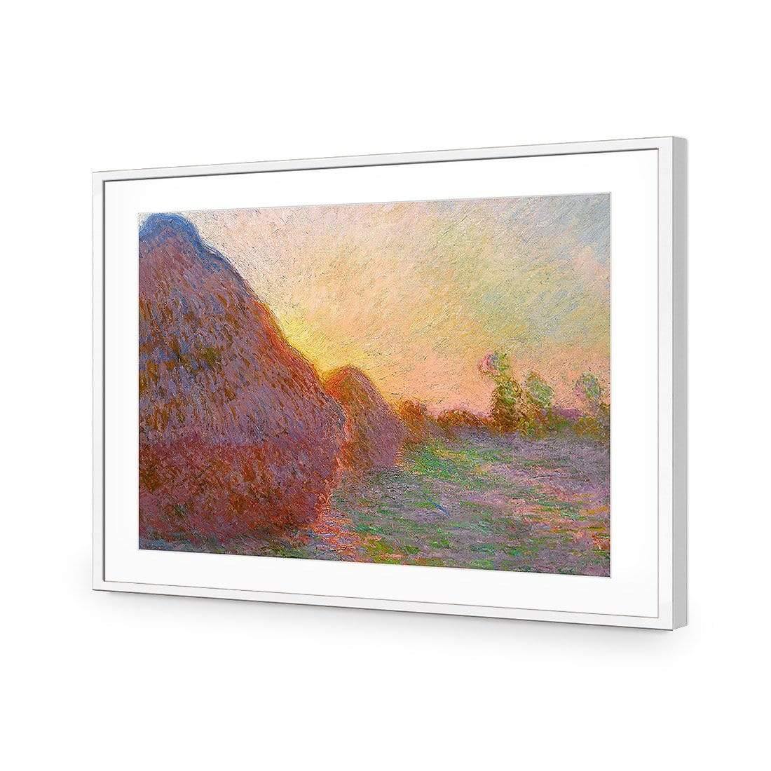 Haystacks by Monet - Wall Art Designs - 3819_AR_H WAD_AP - 030 - MAT_45x30_S - 2538 - WHT