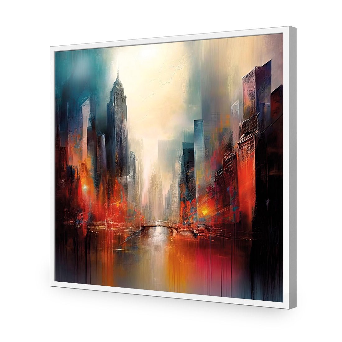 Heart of the City - Wall Art Designs - WB_100626_AS_Q CAF_AP - 030 - EDG_37x37_S - 2538 - WHT