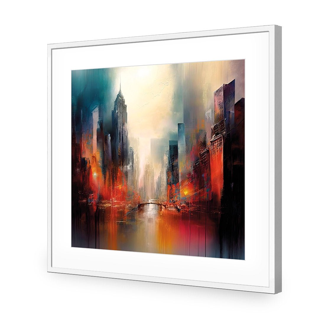 Heart of the City - Wall Art Designs - WB_100626_AS_Q CAF_AP - 030 - MAT_37x37_S - 2538 - WHT