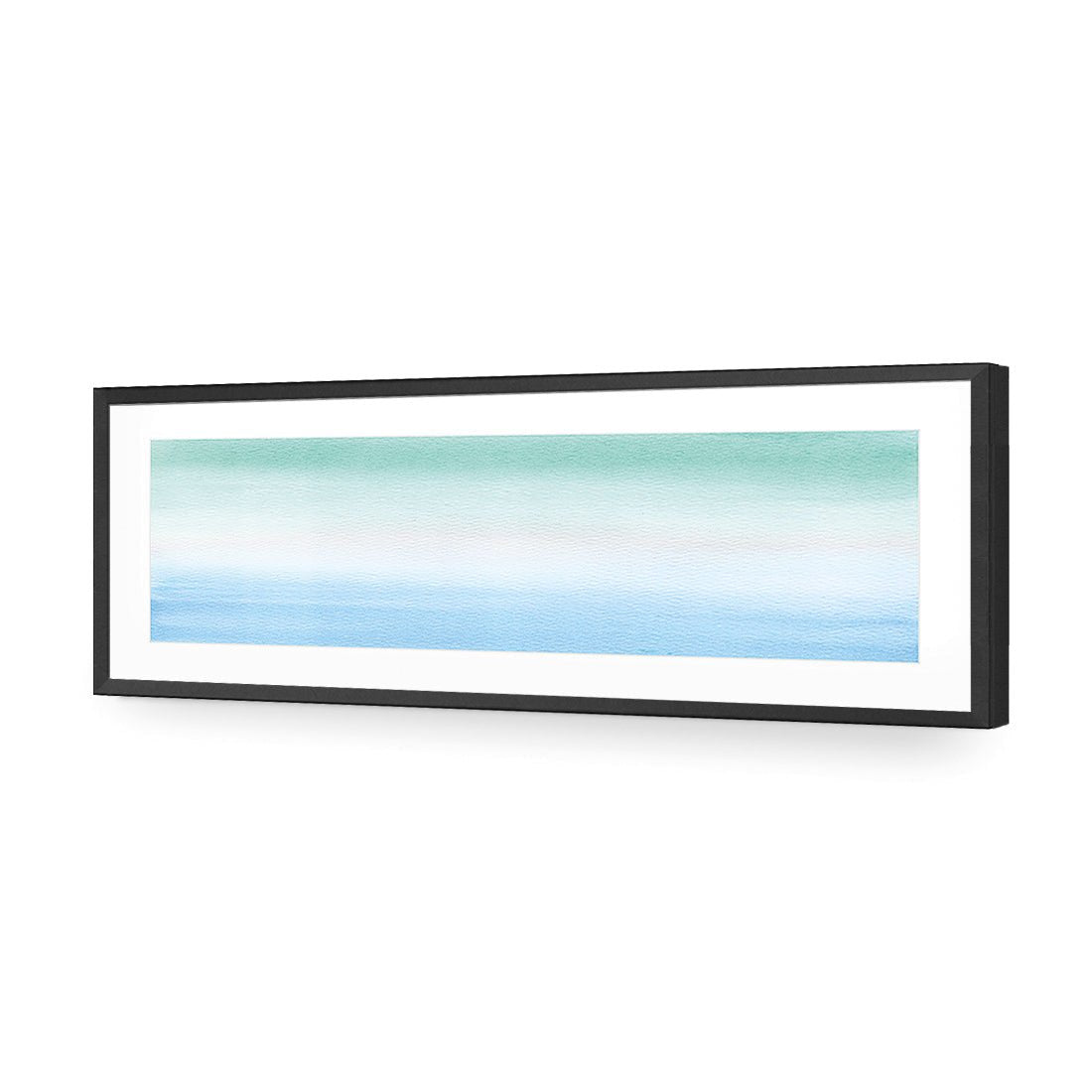 Heaven, Aqua (long) - Wall Art Designs - 2433_EL_H WAD_AP - 030 - MAT_90x30_S - 2538 - BLK