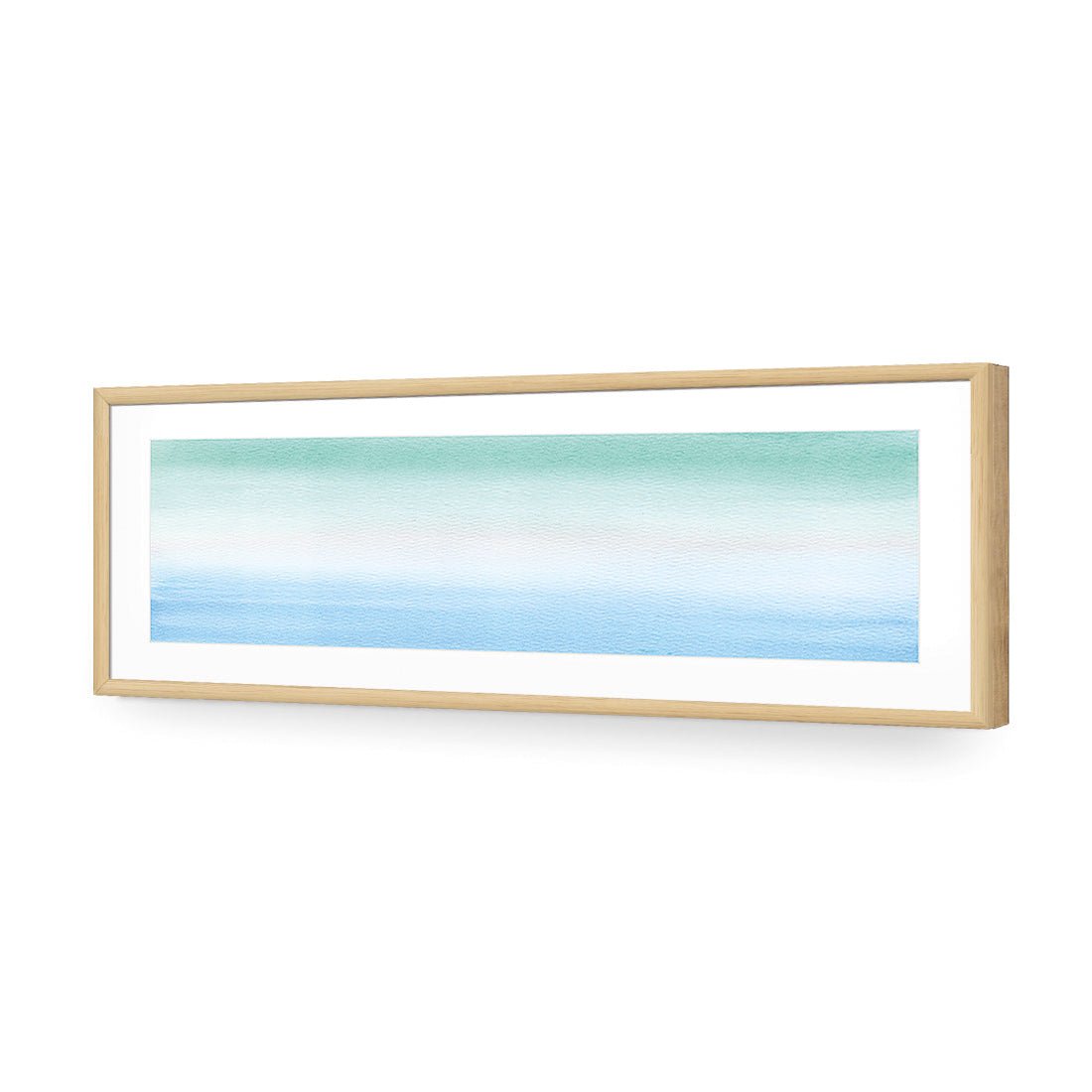 Heaven, Aqua (long) - Wall Art Designs - 2433_EL_H WAD_AP - 030 - MAT_90x30_S - 2538 - OAK