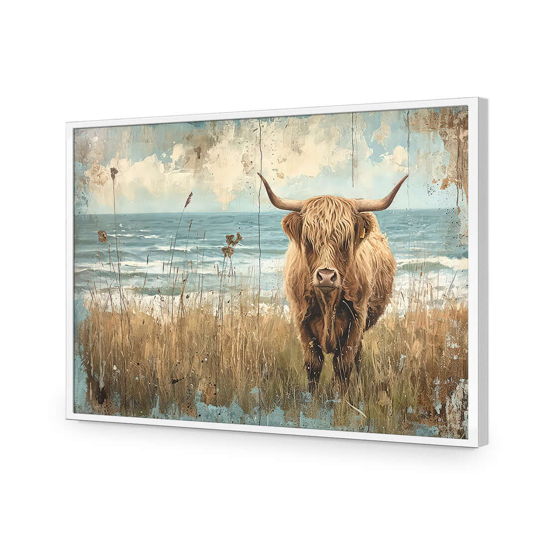 Henry the Highland Cow - Wall Art Designs - WH_1304_AR_H WAD_AP - 030 - EDG_45x30_S - 2538 - WHT