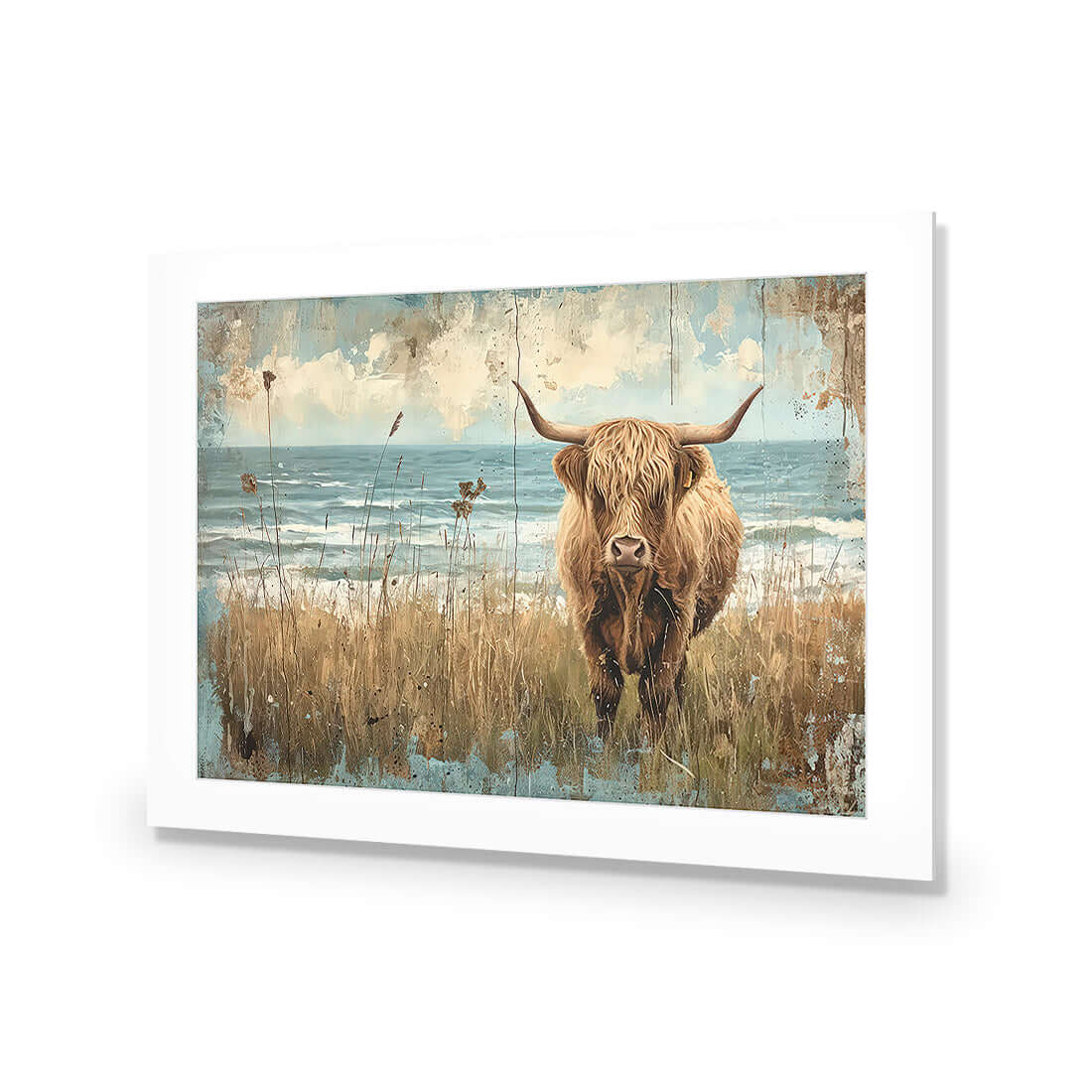 Henry the Highland Cow - Wall Art Designs - WH_1304_AR_H WAD_AP - 030 - MAT_45x30_NONE