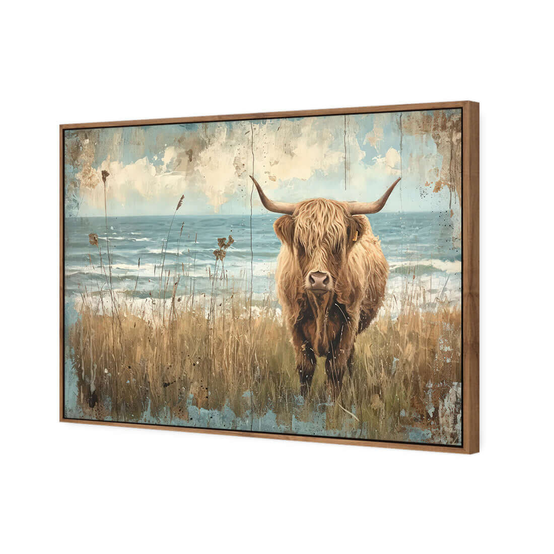 Henry the Highland Cow - Wall Art Designs - WH_1304_AR_H WAD_CP - MPY - 260 - M - S - S_45x30_S - 1550 - NAT