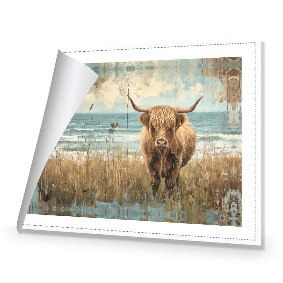 Henry the Highland Cow - Wall Art Designs - WH_1304_AR_H WAD_CP - MPY - 260 - M - R_45x30_NONE