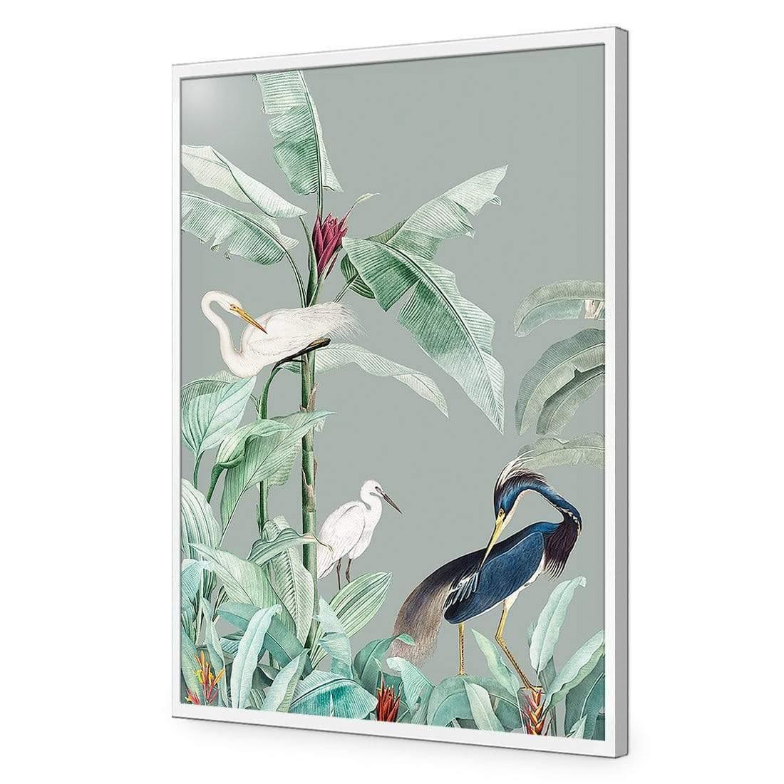 Heron Heaven I - Wall Art Designs - AU_1107_AR_V CAF_AP - 030 - EDG_45x30_S - 2538 - WHT