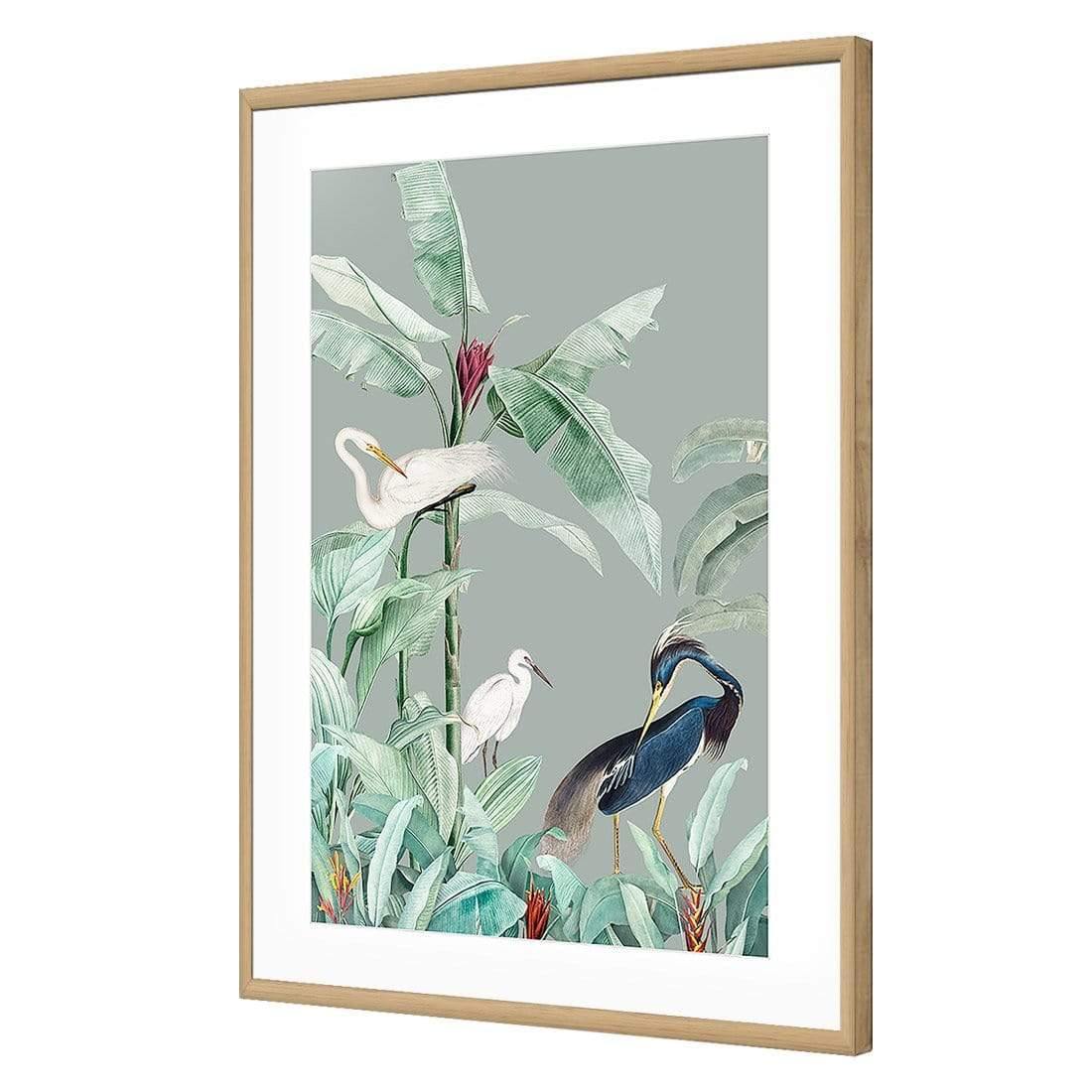 Heron Heaven I - Wall Art Designs - AU_1107_AR_V CAF_AP - 030 - MAT_45x30_S - 2538 - OAK