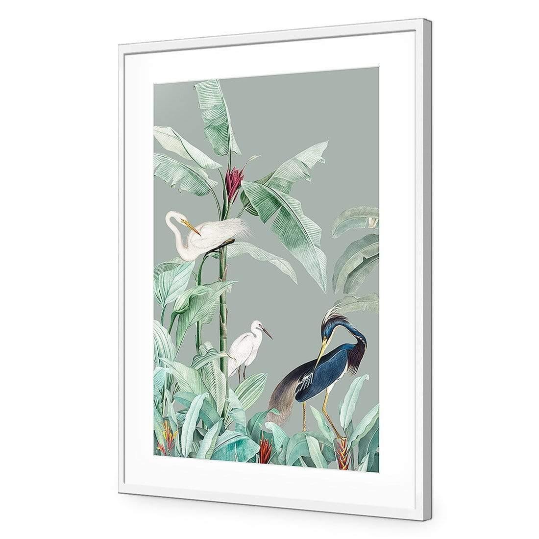 Heron Heaven I - Wall Art Designs - AU_1107_AR_V CAF_AP - 030 - MAT_45x30_S - 2538 - WHT