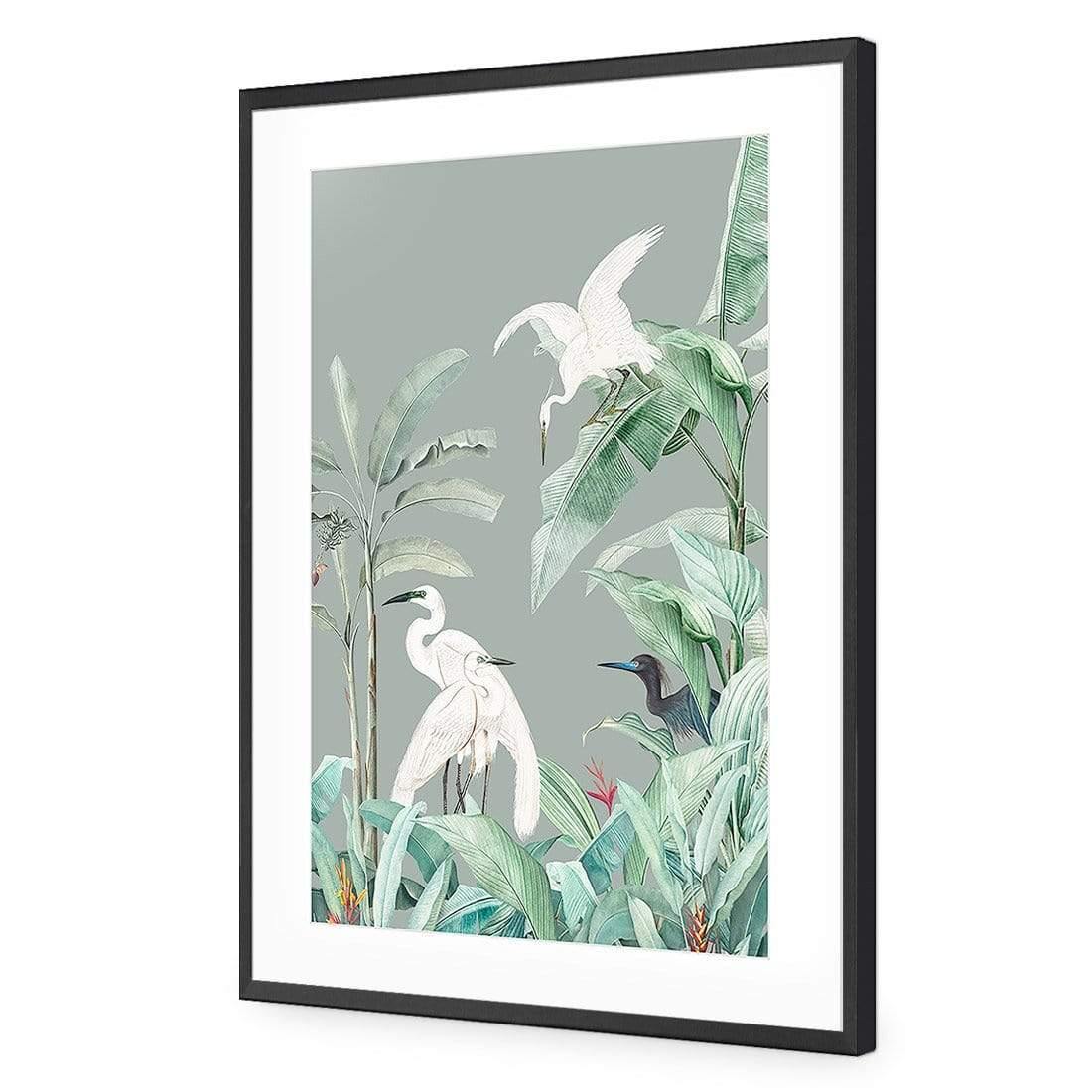 Heron Heaven II - Wall Art Designs - AU_1108_AR_V WAD_AP - 030 - MAT_45x30_S - 2538 - BLK