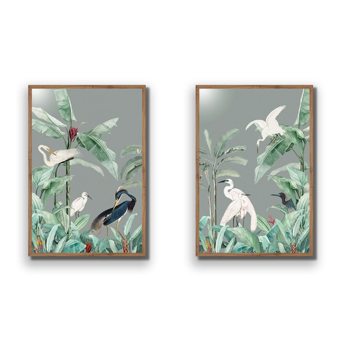 Heron Heaven Perfect Pair - Wall Art Designs - SET2_5017_AR_V WAD_AP - 030 - EDG_45x30_S - 2538 - NAT