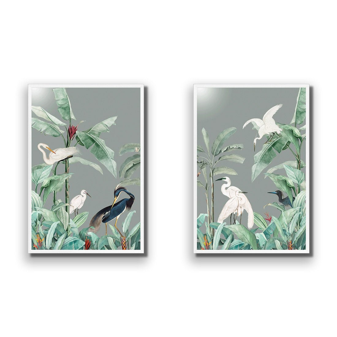 Heron Heaven Perfect Pair - Wall Art Designs - SET2_5017_AR_V WAD_AP - 030 - EDG_45x30_S - 2538 - WHT