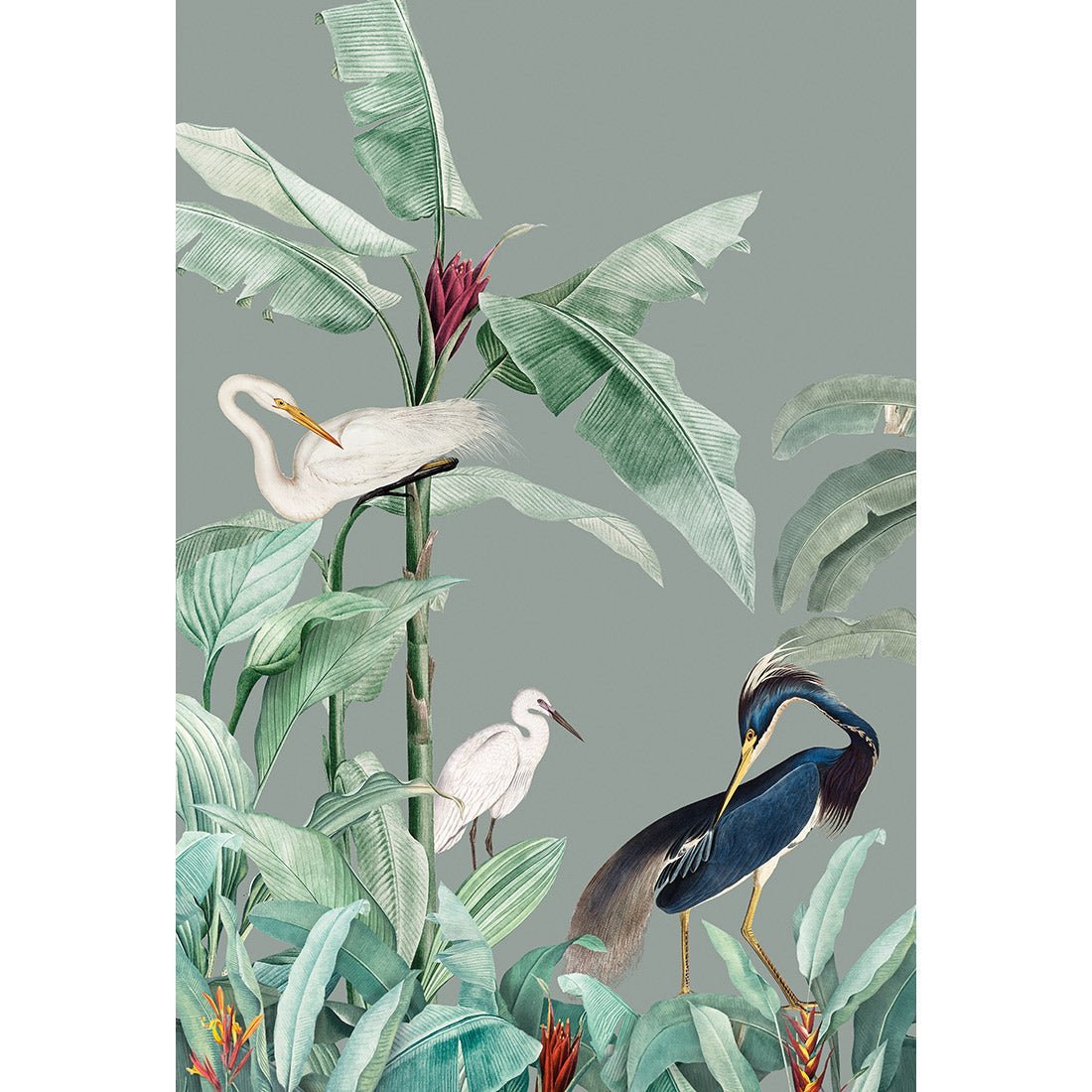 Heron Heaven Perfect Pair - Wall Art Designs - SET2_5017_AR_V WAD_CP - MPY - 260 - M - S - S_45x30_NONE