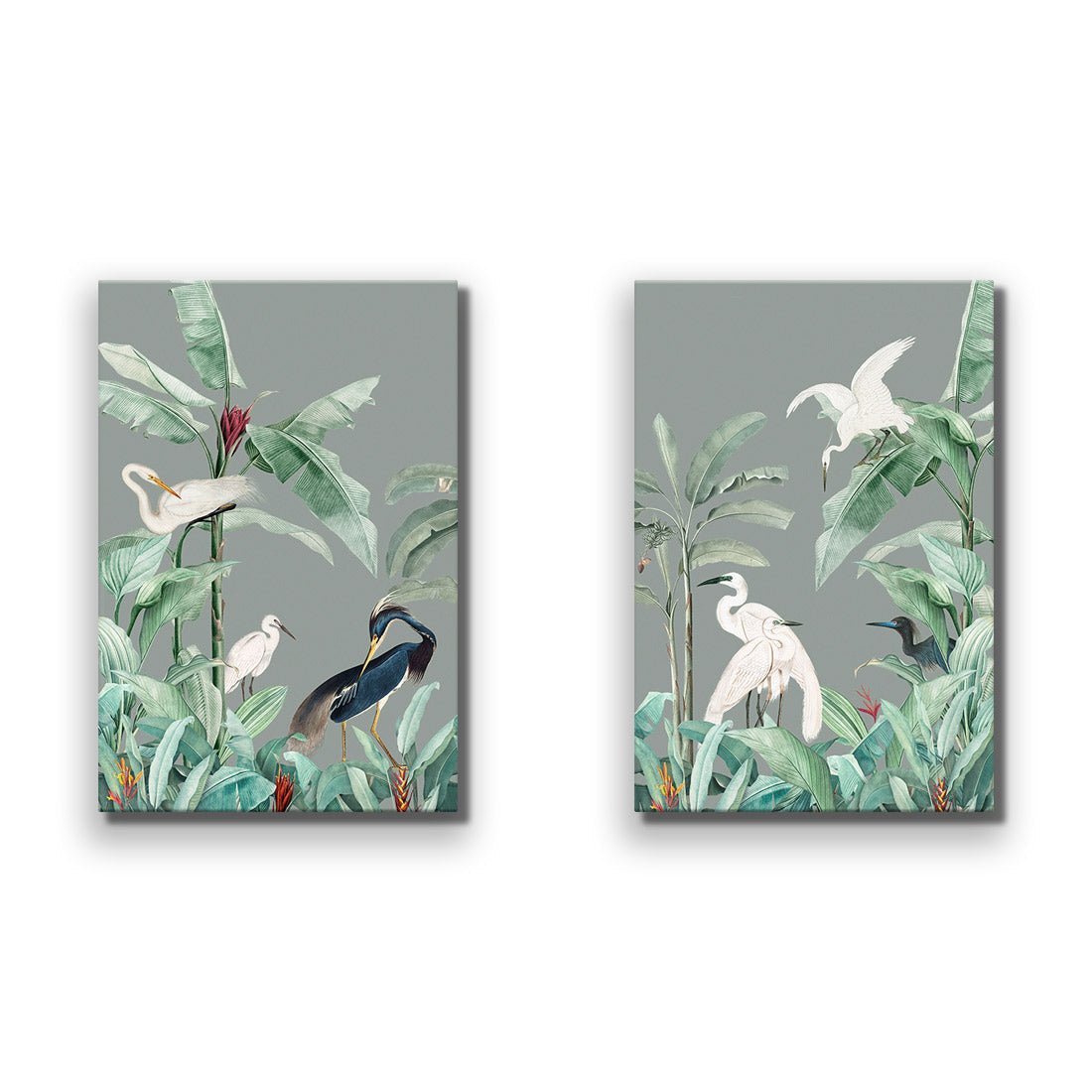 Heron Heaven Perfect Pair - Wall Art Designs - SET2_5017_AR_V WAD_CP - MPY - 260 - M - S - S_45x30_NONE