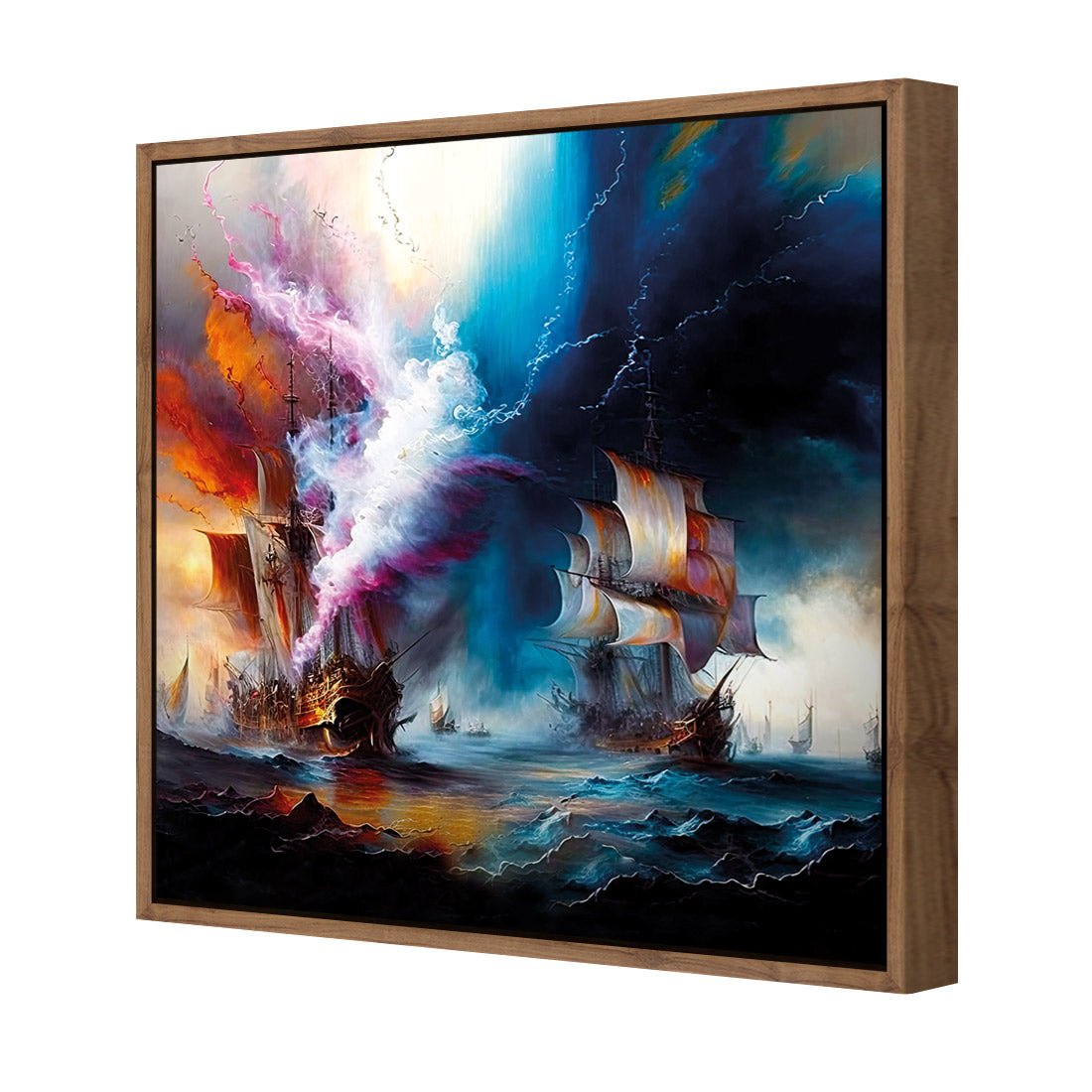 High Seas Ablaze I - Wall Art Designs - WB_100752_AS_Q CAF_CP - MPY - 260 - M - S - S_37x37_S - 1550 - NAT