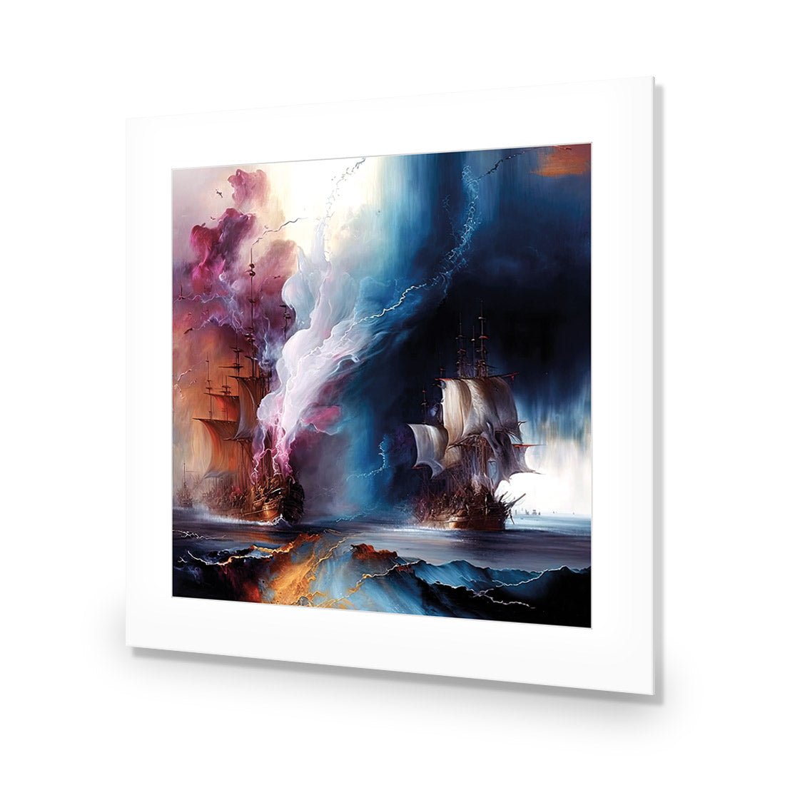 High Seas Ablaze II - Wall Art Designs - WB_100753_AS_Q CAF_AP - 030 - MAT_37x37_NONE