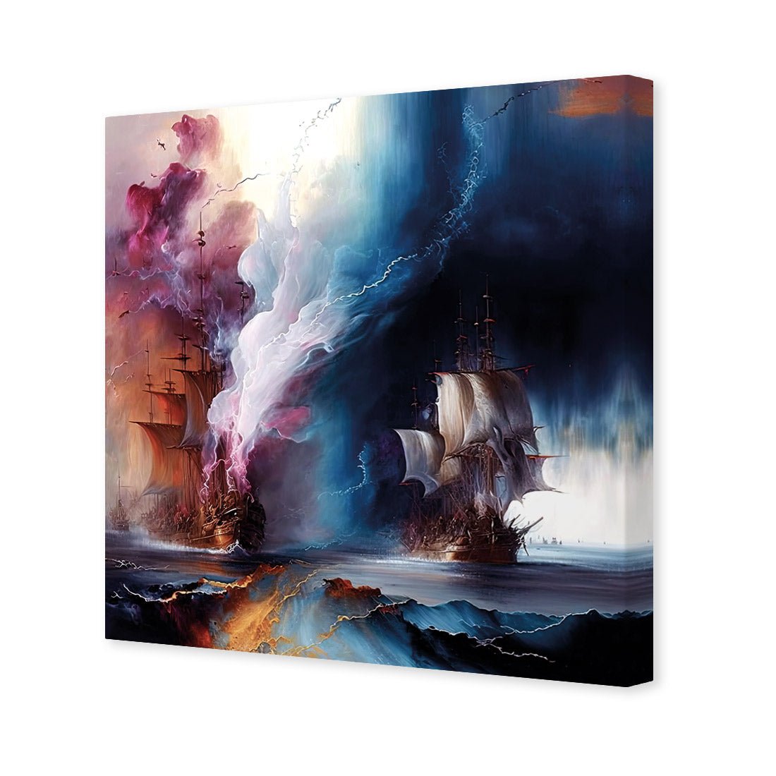 High Seas Ablaze II - Wall Art Designs - WB_100753_AS_Q CAF_CP - MPY - 260 - M - S - S_37x37_NONE