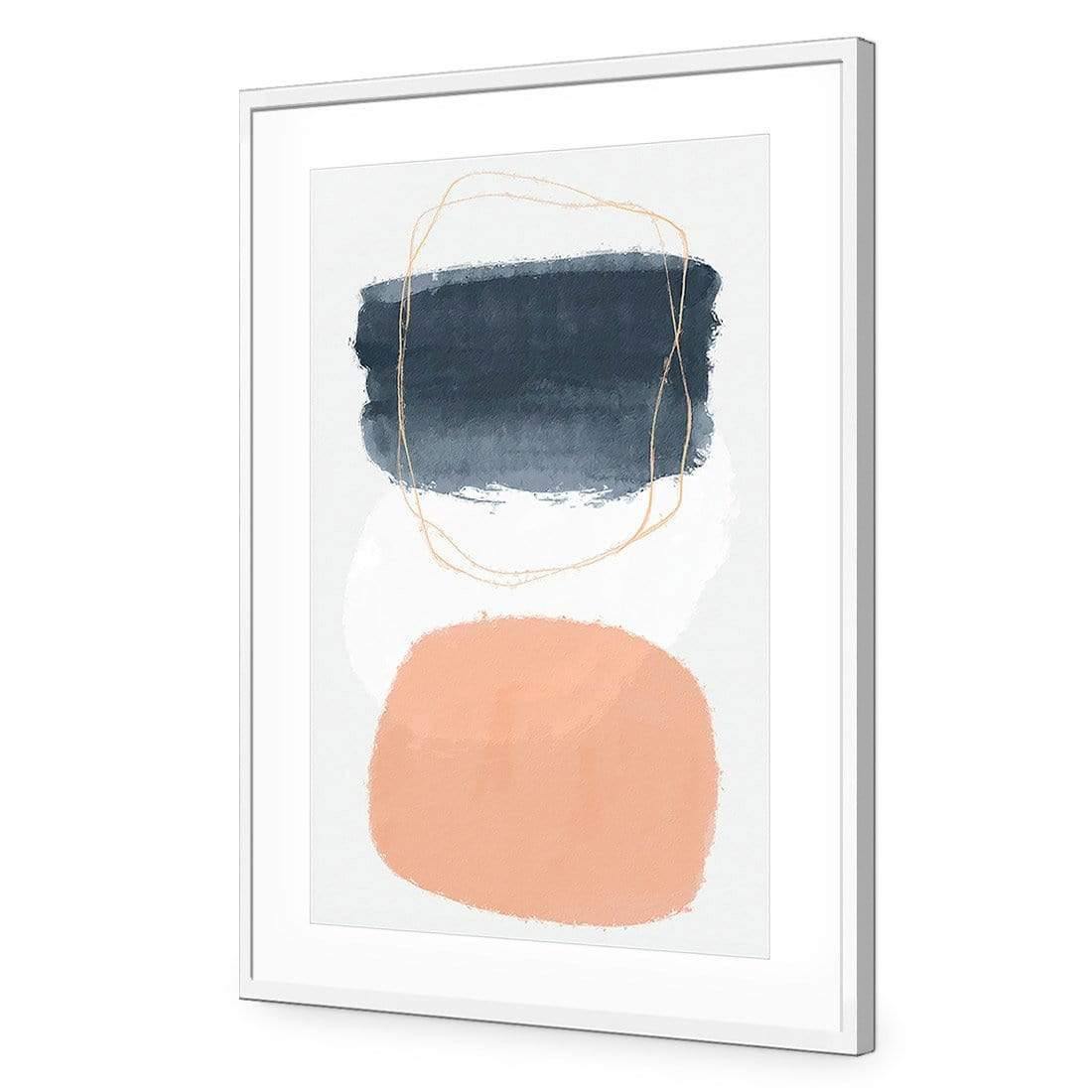 Hollow Balance II | Classic Acrylic | Flat Frame No Border | Natural