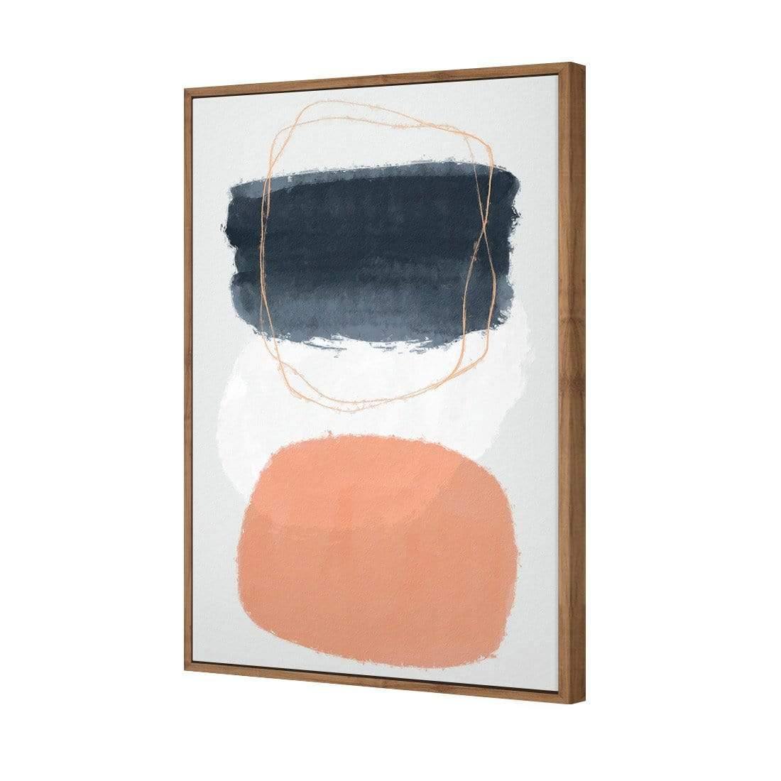 Hollow Balance II | Classic Acrylic | Flat Frame No Border | Natural