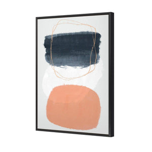 Hollow Balance II | Classic Canvas | Floating Frame | Black