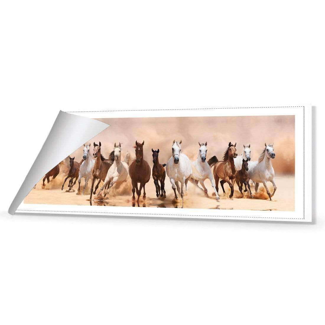 Horse Storm (Long) - Wall Art Designs - 2891_AL_H CAF_CP - MPY - 260 - M - R_60x20_NONE