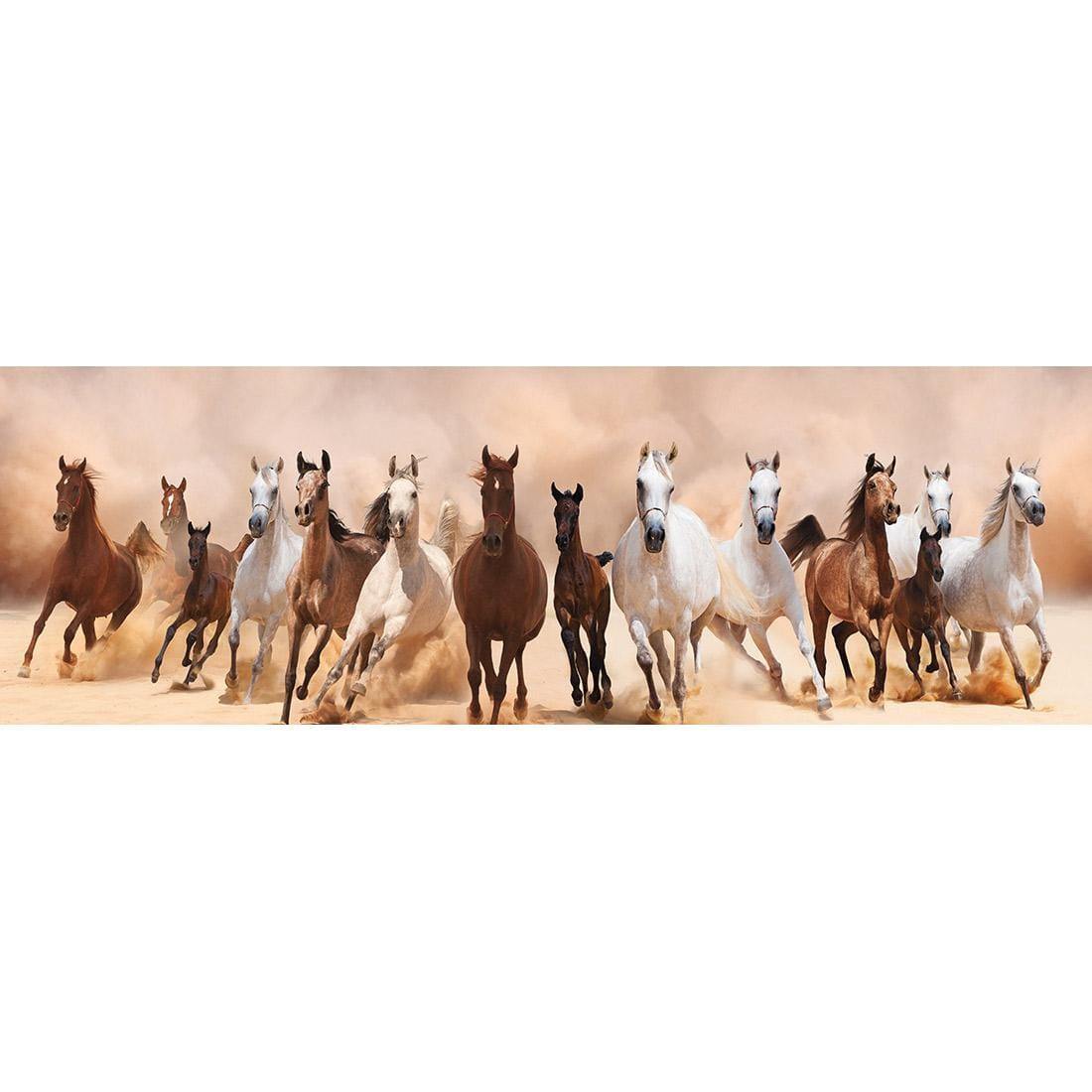 Horse Storm (Long) - Wall Art Designs - 2891_AL_H CAF_CP - MPY - 260 - M - S - S_60x20_NONE