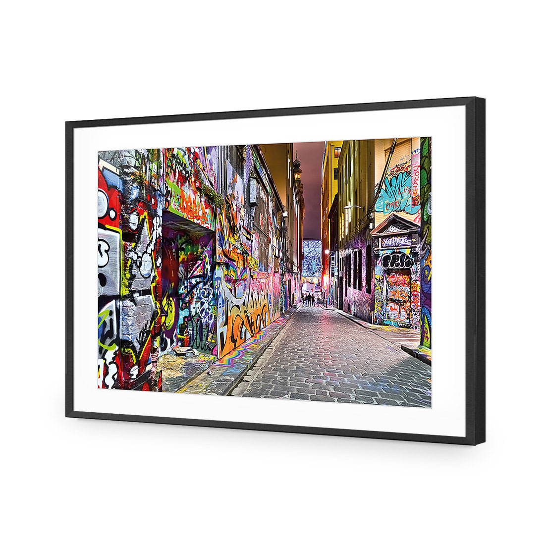 Hosier Lane 2 - Wall Art Designs - 3511_AR_H CAF_AP - 030 - MAT_75x50_S - 2538 - BLK