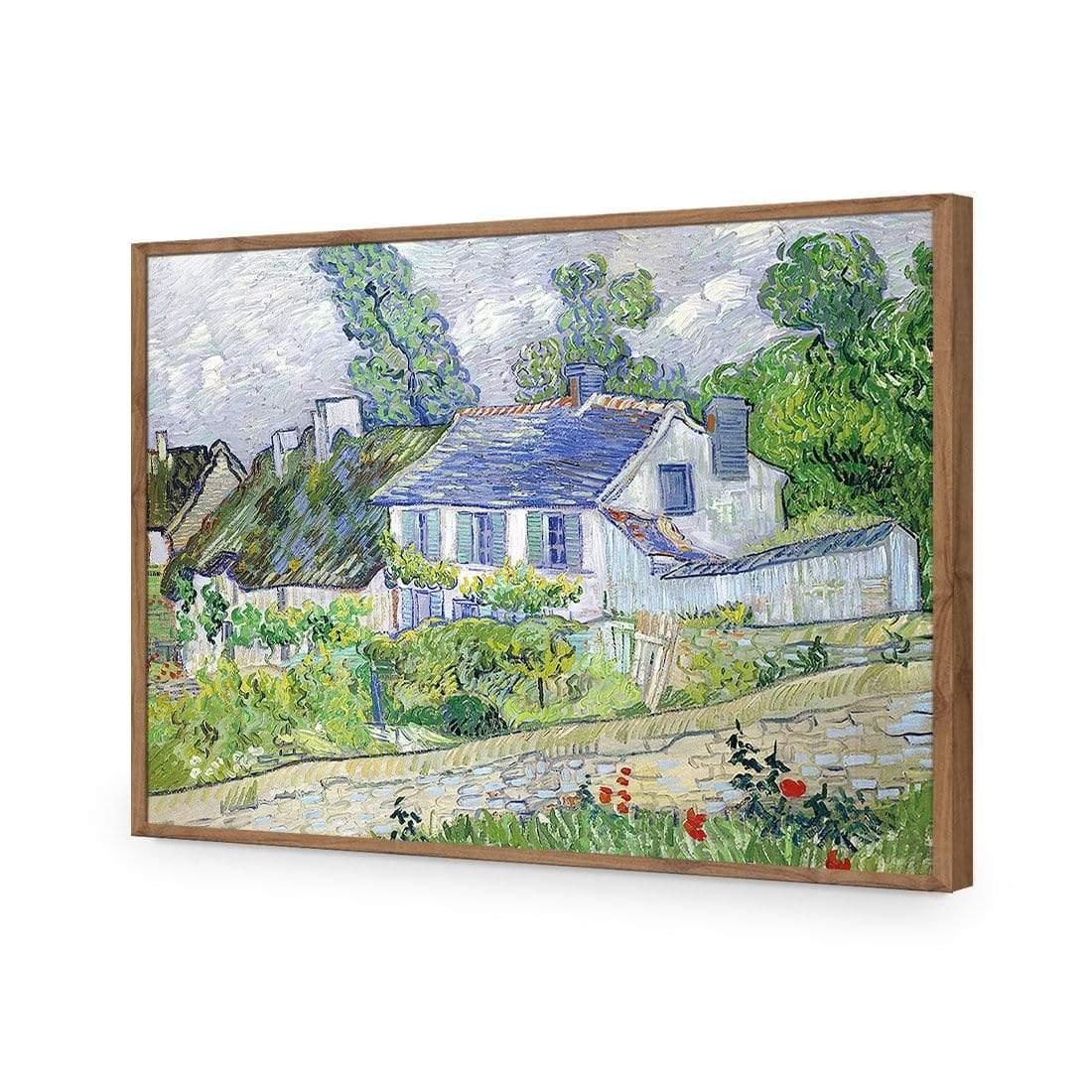 Houses At Auvers By Van Gogh - Wall Art Designs - 1712_AR_H CAF_AP - 030 - EDG_45x30_S - 2538 - NAT