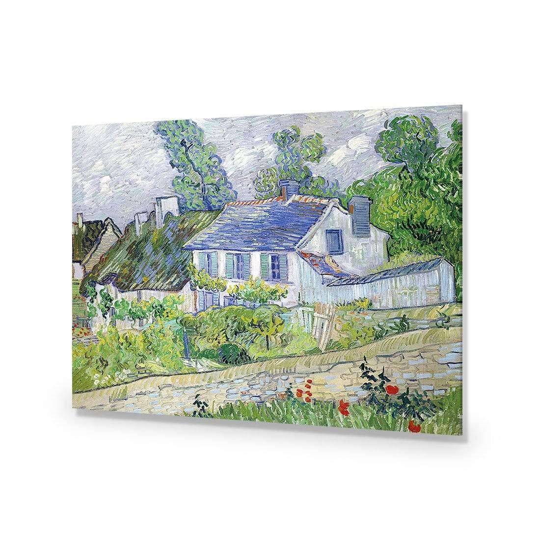 Houses At Auvers By Van Gogh - Wall Art Designs - 1712_AR_H CAF_AP - 030 - EDG_45x30_NONE