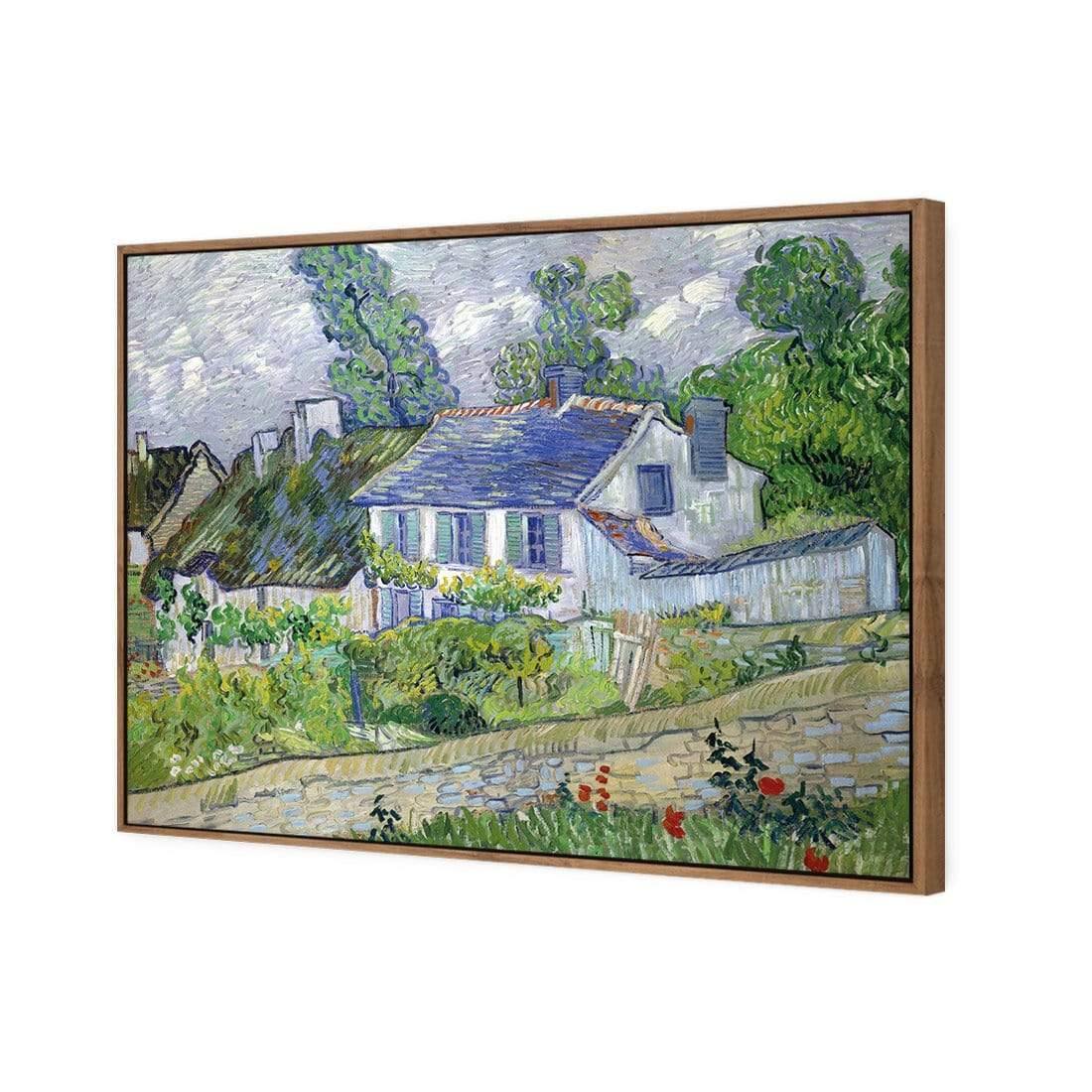 Houses At Auvers By Van Gogh - Wall Art Designs - 1712_AR_H CAF_CP - MPY - 260 - M - S - S_45x30_S - 1550 - NAT