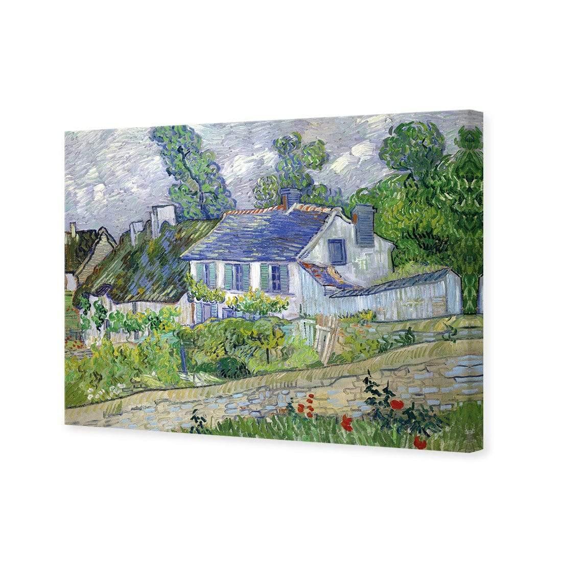 Houses At Auvers By Van Gogh - Wall Art Designs - 1712_AR_H CAF_CP - MPY - 260 - M - S - S_45x30_NONE