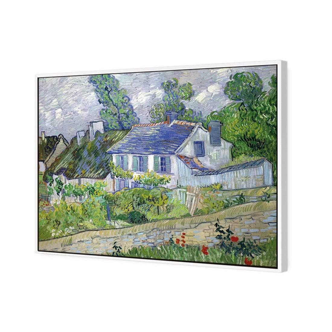 Houses At Auvers By Van Gogh - Wall Art Designs - 1712_AR_H CAF_CP - MPY - 260 - M - S - S_45x30_S - 1550 - WHT