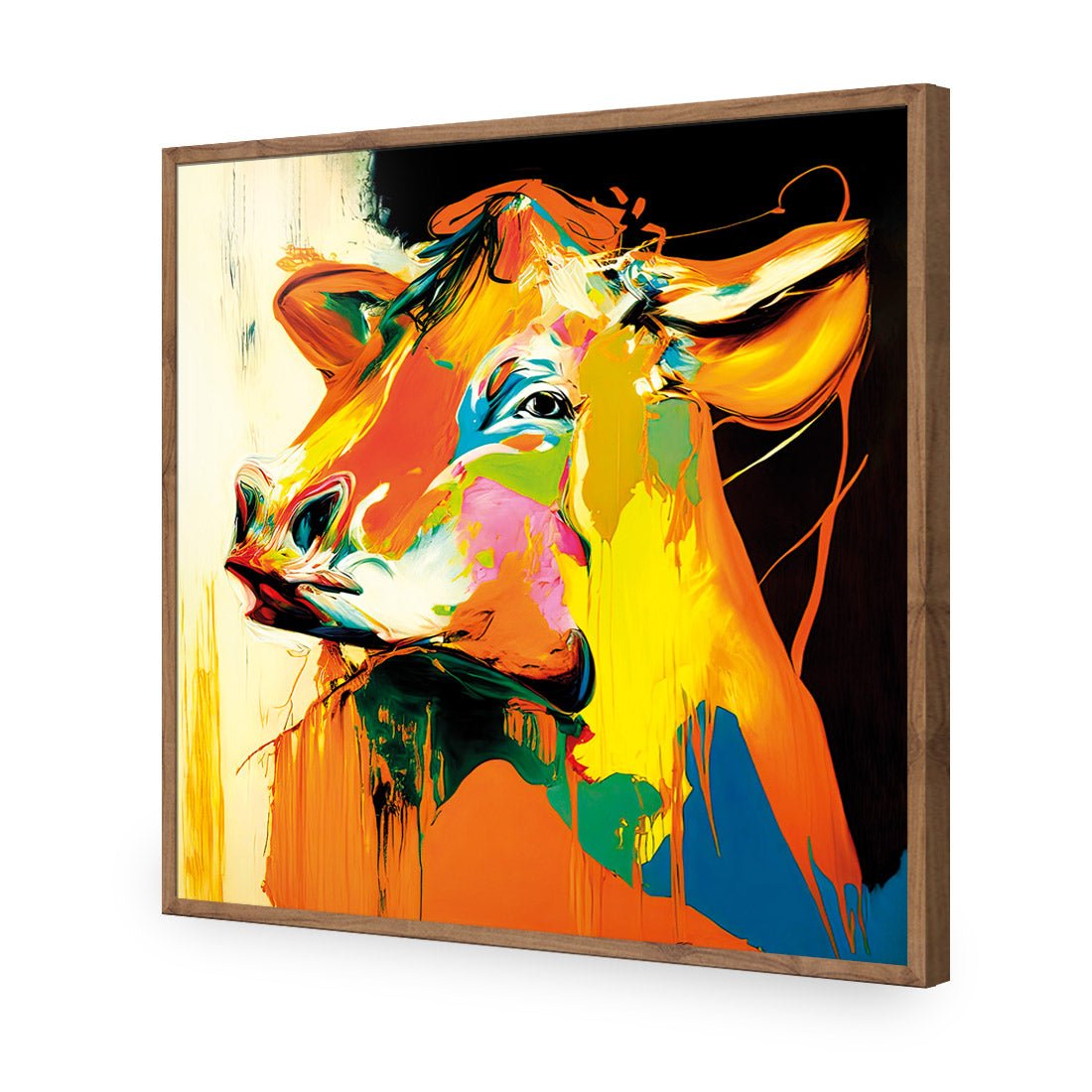 Huffy Heifer - Wall Art Designs - WB_100272_AS_Q CAF_AP - 030 - EDG_37x37_S - 2538 - NAT