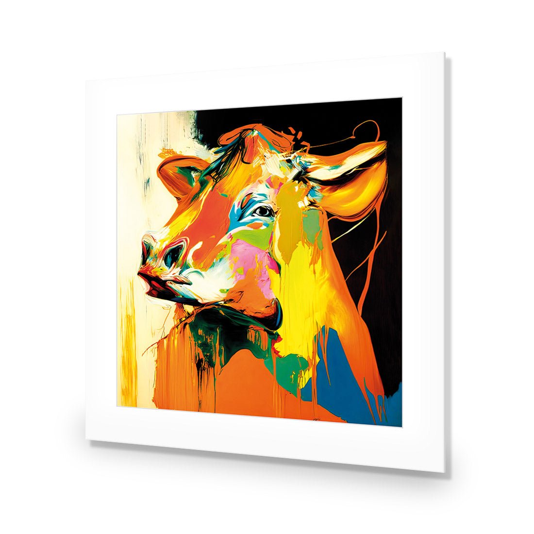 Huffy Heifer - Wall Art Designs - WB_100272_AS_Q CAF_AP - 030 - MAT_37x37_NONE