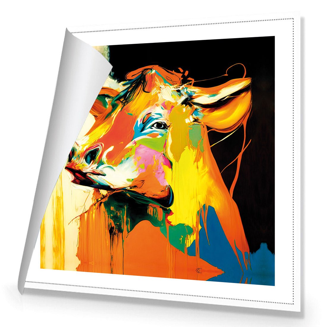 Huffy Heifer - Wall Art Designs - WB_100272_AS_Q CAF_CP - MPY - 260 - M - R_37x37_NONE