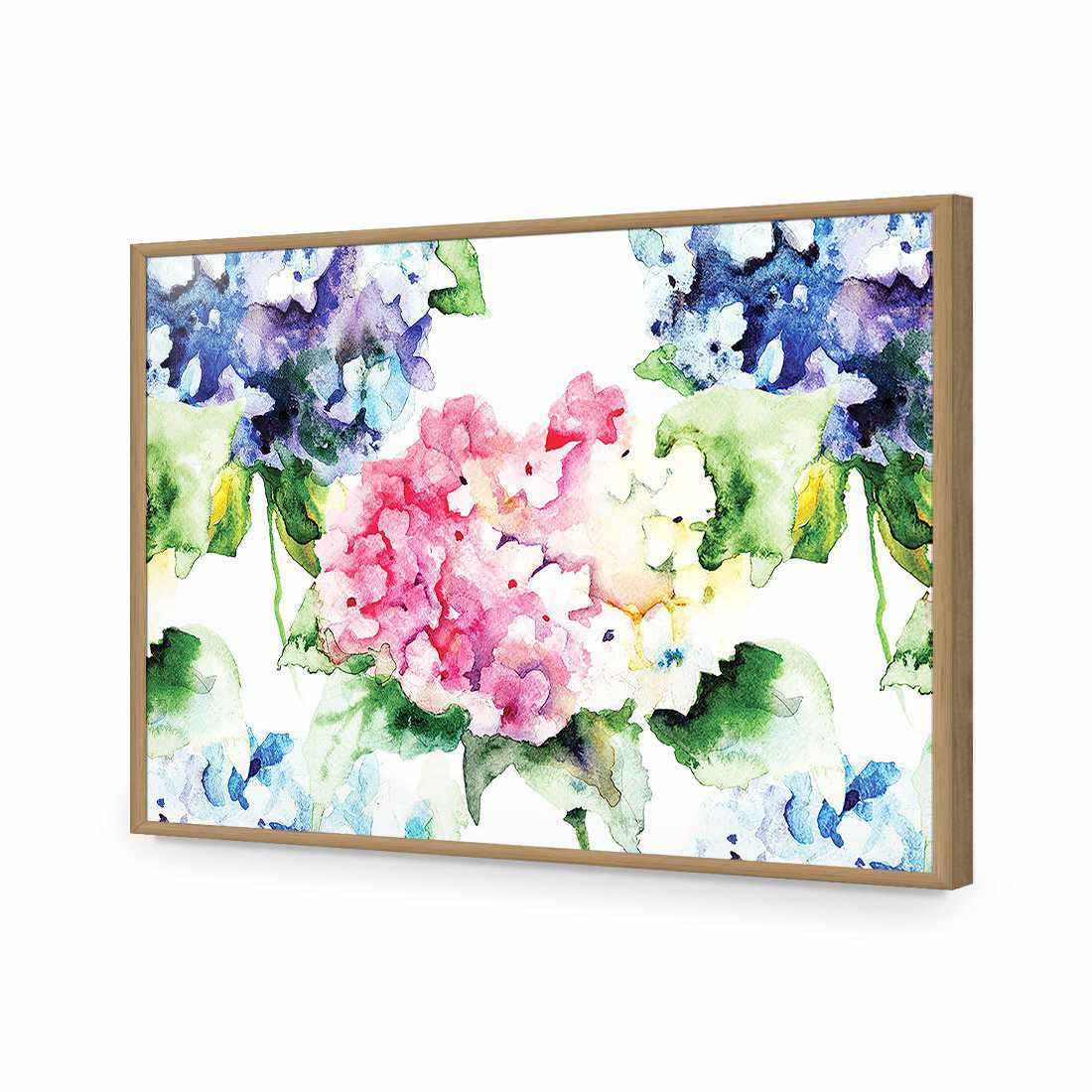 Hydrangeas Acrylic Print Art - Wall Art Designs - 2236_AR_H WAD_AP - 030 - EDG_45x30_S - 2538 - OAK