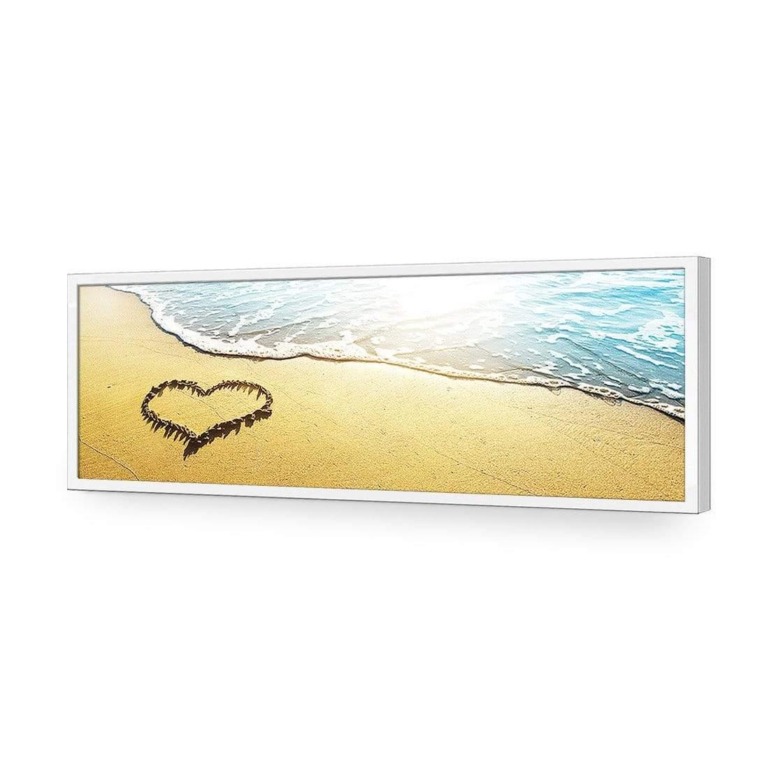 I Love the Beach (long) - Wall Art Designs - 937_AL_H WAD_AP - 030 - EDG_90x30_S - 2538 - WHT