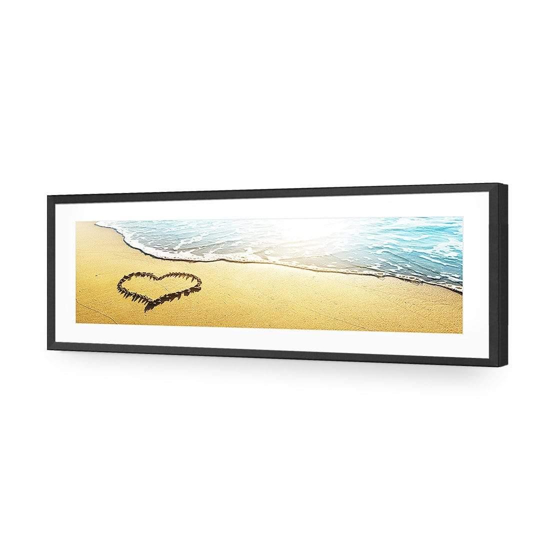 I Love the Beach (long) - Wall Art Designs - 937_AL_H WAD_AP - 030 - MAT_90x30_S - 2538 - BLK