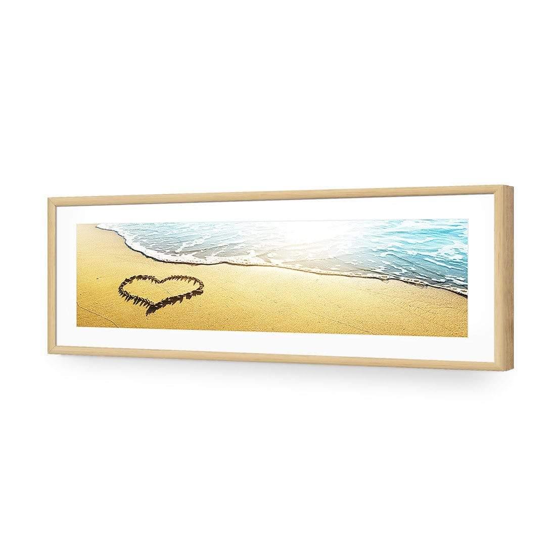 I Love the Beach (long) - Wall Art Designs - 937_AL_H WAD_AP - 030 - MAT_90x30_S - 2538 - OAK