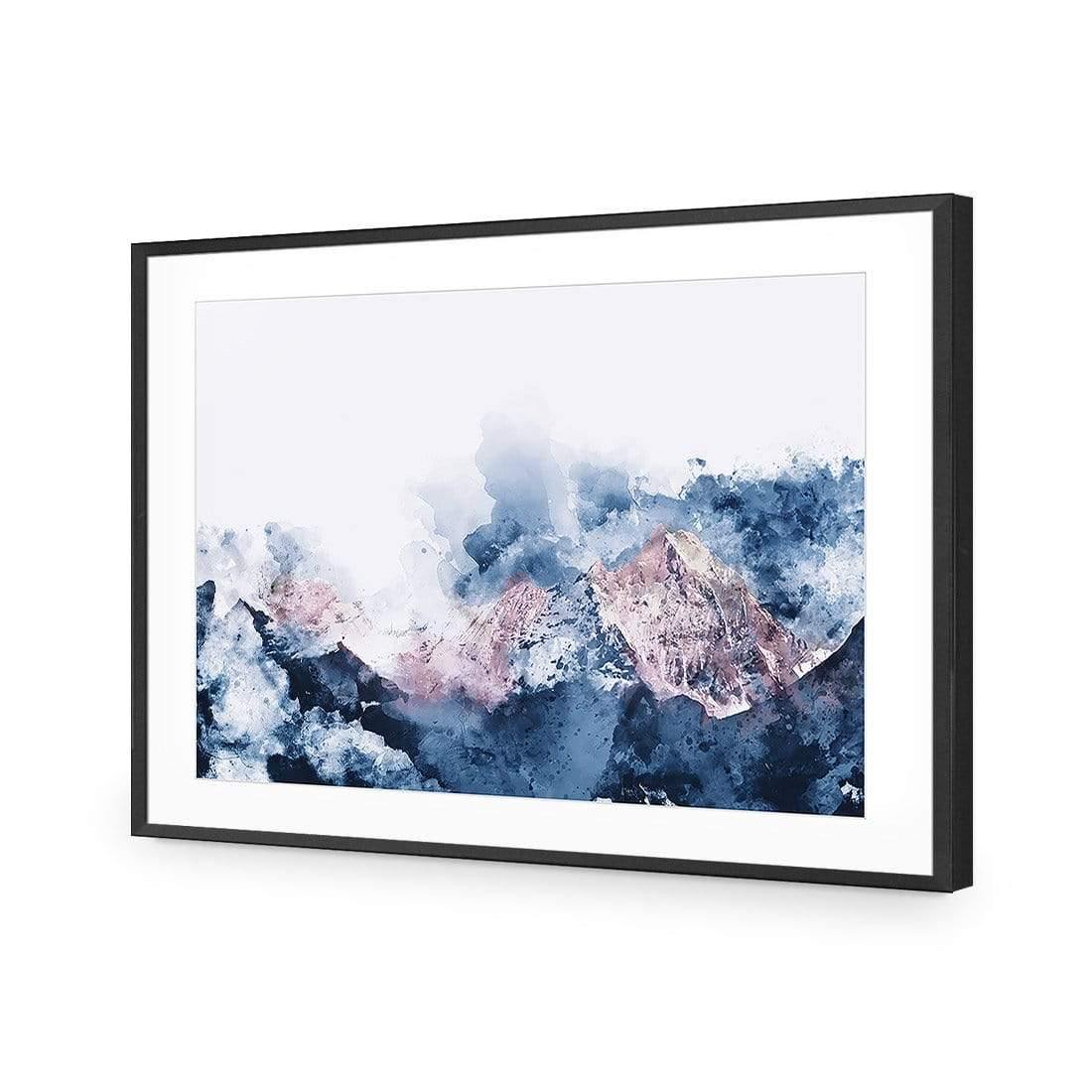 Ice Mountains I - Wall Art Designs - 3736_AR_H CAF_AP - 030 - MAT_45x30_S - 2538 - BLK